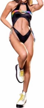 Mapalé Rainbow Pride Bodysuit In Black