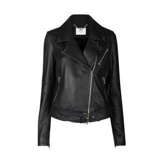 Dante6 Legende Leren Bikerjack - Dames - Jassen - Zwart - Maat: S Leer