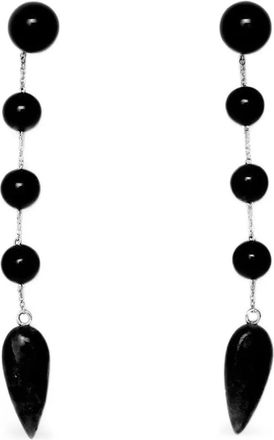 Sophie Buhai Orecchini pendenti con perline - Nero