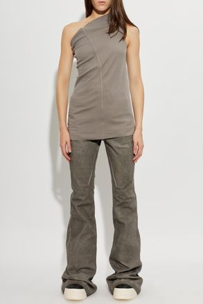 Rick Owens Sleeveless Top, Womens, Beige