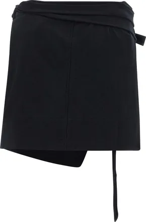 Isabel Marant Womens Black Cotton Long Skirt