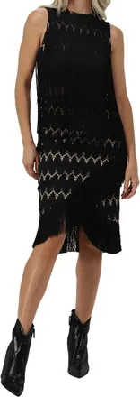 PHO Firenze Dames, Jurken, Zwart, Maat: XS