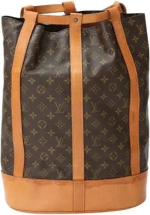 Louis Vuitton Pre-owned Bucket Bags, female, Brown, Size: ONE SIZE Pre-owned Canvas louis-vuitton-bags