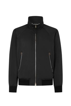 Tom Ford TECHNO POPLIN JACKET Size: 50, colour: BLACK