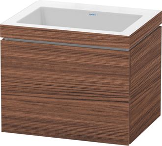 Duravit Duravit - Mueble De Ba&ntilde;o L-cube Wt Vero Air 500x600x480mm Sin Orificio Para Grifer&iacute;a Nogal Oscuro