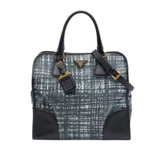 Prada Pre-owned Satchel - Dames - Vintage Shopper - Zwart - ONE Size - Leer - Vintage