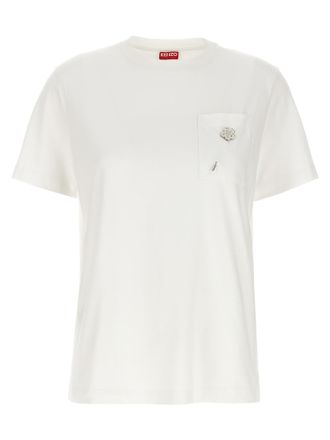 Kenzo Logo Pin T-shirt