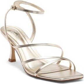 Open Edit Allira Strappy Sandal in Gold Light Metallic at Nordstrom Rack, Size 8.5
