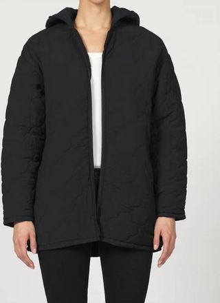 Dear John Denim Liv Long Jacket In Black