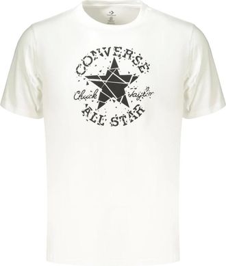Converse Hombre, Camisetas, Blanco, Talla: XL