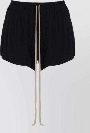 Rick Owens tailored shorts featuring practical side pockets