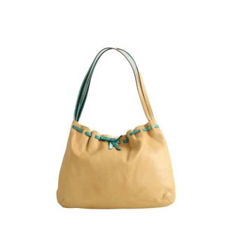 Miu Miu Bolso Bow Pre-owned - Pre-owned - Mujer - Beige - ONE SIZE