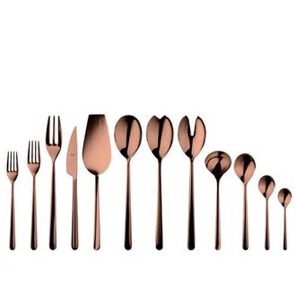 Mepra Linea Flatware Set - 67 Pieces in Bronze at Nordstrom