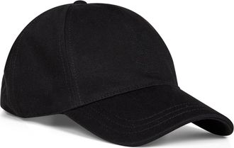 Saint Laurent Mens Baseball Cap Cassandre Black Cotton Hat
