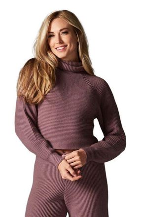 Tavi Alpine Knit Turtle Neck in Rose at Nordstrom, Size X-Large