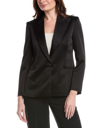 Lafayette 148 New York Petite Peak Lapel Blazer