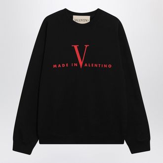 Valentino Black Made In Valentino Sweatshirt