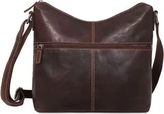 Jack Georges Voyager Uptown Hobo Bag w/Large Front Pocket in Brown at Nordstrom