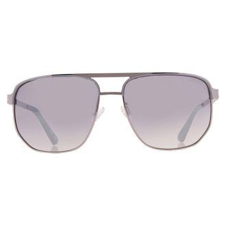 Guess Smoke Mirror Navigator Mens Sunglasses GF00061 08C 61