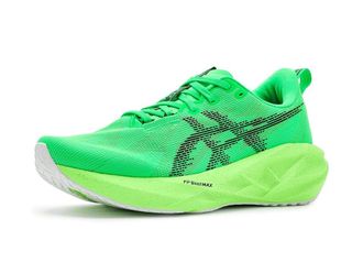 Asics Novablast 5 Mens Running Shoes Vital Green/Black : 10.5 D - Medium, Synthetic