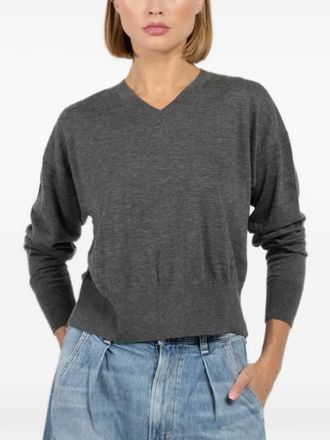 Autumn Cashmere V-neck sweater - Grijs