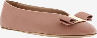 Ferragamo Ballerinas aus Samt Vanna