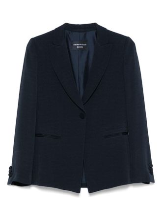 Emporio Armani Single-Breasted Blazer Jacket