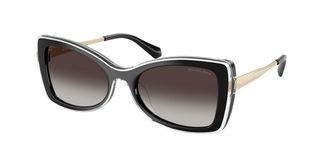 Michael Kors MK2272U MALAGA 30058G Womens Sunglasses Black Size 53