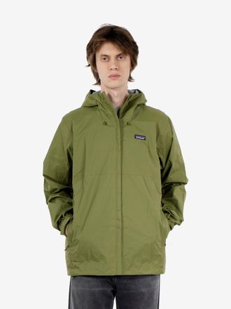 Patagonia Torrentshell 3L rain jacket caper green