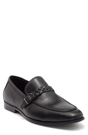 Steve Madden Chauncey Loafer in Black Leather at Nordstrom Rack, Size 10.5