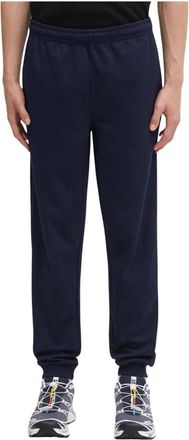 Lacoste Tapered Leg Jersey Trainingsbroeken - Heren - Sweatpants - Blauw - S - Katoen - Broeken