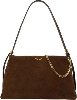 Zadig&Voltaire Tassen, Dames, Bruin, ONE Size, Leer, Jim Crossbody