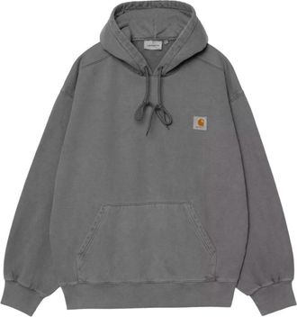 Carhartt Work in Progress Hooded Vista Sweatshirt - Heren - Hoodies - Grijs - S - Katoen - Hoodies & sweatvesten
