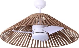 Sulion Terra-ventilador de techo exterior 89cm led 18w blanco