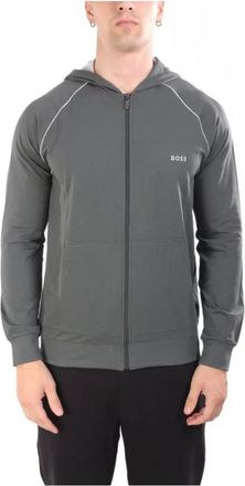 HUGO BOSS Hombre, Sudaderas, Verde, Talla: XL