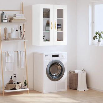 vidaXL Armario De Pared Blanco 69,5x34x90 Cm Vidaxl