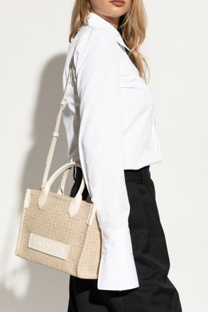 Balmain Bag B-Army Small, Womens, Cream