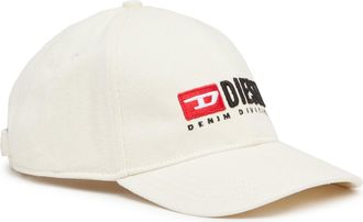 Diesel Baseball cap with logo embroidery - Caps - Man - White