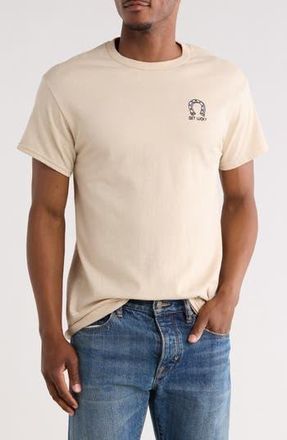 Riot Society Get Lucky 2.0 Cotton Graphic T-Shirt in Cream at Nordstrom Rack, Size Xx-Large