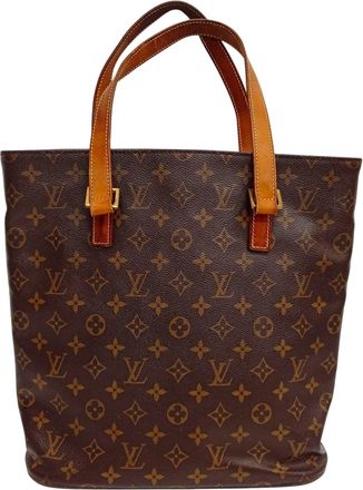 Louis Vuitton Brown Monogram Shoulder Bag Tote Bag (Pre-Owned)