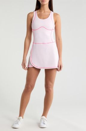G/Fore Soft Tech Sleeveless Minidress in Blush at Nordstrom, Size X-Small