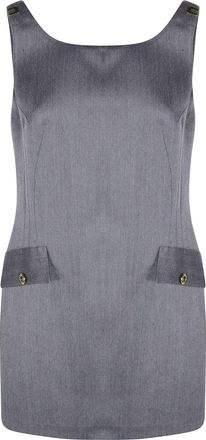 Elisabetta Franchi Structured Sleeveless Mini Dress