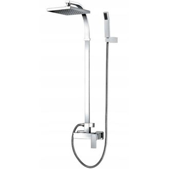 Diamond Pan-50 Conjunto De Ducha Cuadrado