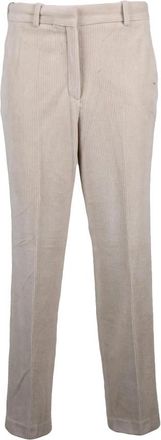 Circolo 1901 Chino broeken - Dames - Straight fit broeken - Beige - S - Katoen - Broeken