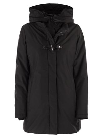 Fay Technische Gabardine Toggle Coat