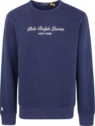 Polo Ralph Lauren Trui met ronde hals - Heren - Sweatshirts - Blauw - S - Hoodies & sweatvesten