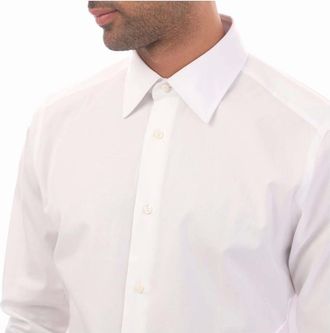 HUGO BOSS Mens L-Josh Kent Shirt - White - Size: 36/Regular