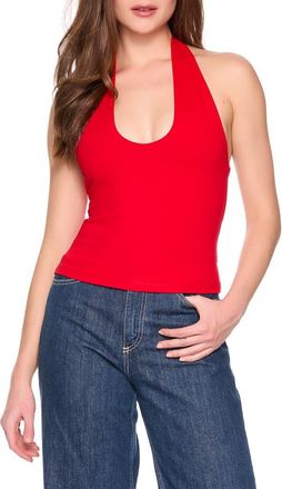 Susana Monaco The Halter Tank in Perfect Red at Nordstrom Rack, Size X-Small