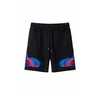 Marcelo Burlon Casual Shorts, male, Black, Size: XL Sweetshorts