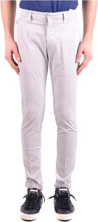 Dondup Slim Fit Lavendel Sportbroek - Heren - Slim Fit Broeken - Grijs - W29 - Broeken
